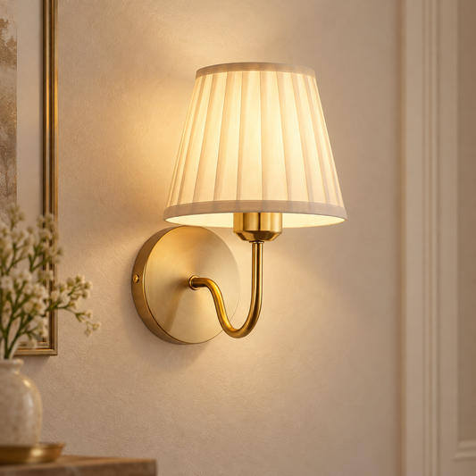 Gold Rechargeable Bra Lamp – RGB Wall Sconce with Remote