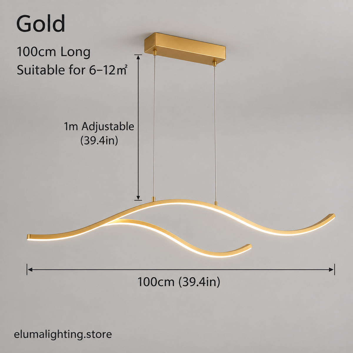 Tree Branch Chandelier - Gold or Black Aluminum Flush Ceiling Light for Dining Room