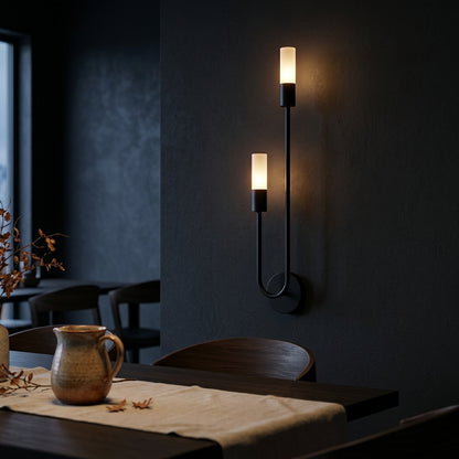 Nordic Up & Down Wall Light - G9 Black or Gold Indoor Sconce