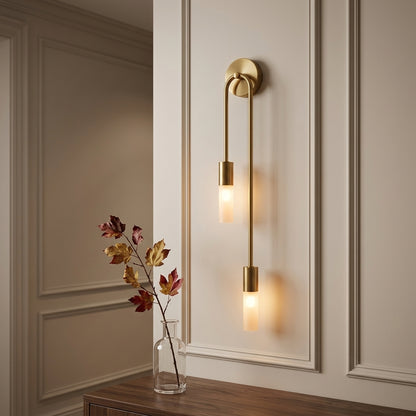 Nordic Up & Down Wall Light - G9 Black or Gold Indoor Sconce
