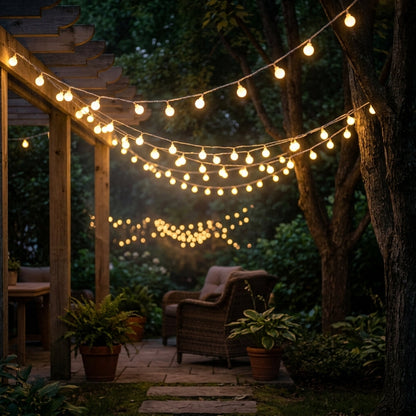 Globe LED String Lights - Bendable USB or Battery Fairy Lights for Bedroom & Patio
