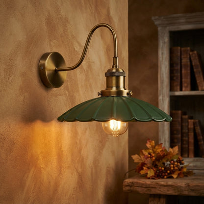 Farmhouse Gooseneck Barn Wall Sconce Bra Lamp