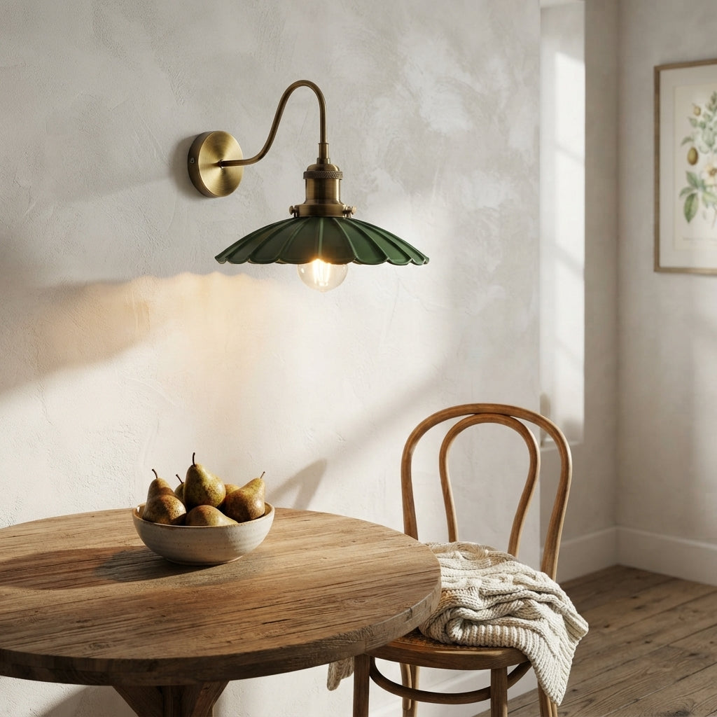 Farmhouse Gooseneck Barn Wall Sconce Bra Lamp