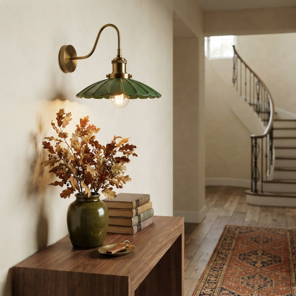 Farmhouse Gooseneck Barn Wall Sconce Bra Lamp