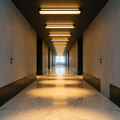 Long Corridor Ceiling Light - Nordic Linear LED Bar for Hallway, Porch & Balcony