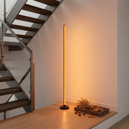 RGB Corner Floor Lamp - App & Remote Dimmable Ambient LED Light