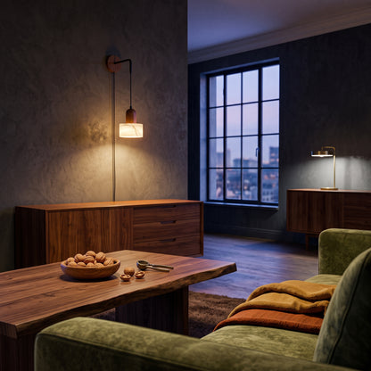 Luxury Wabi-Sabi Pendant Light - Marble, Jade & Stone Lamp for Dining & Kitchen Island