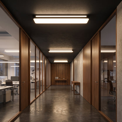 Long Corridor Ceiling Light - Nordic Linear LED Bar for Hallway, Porch & Balcony
