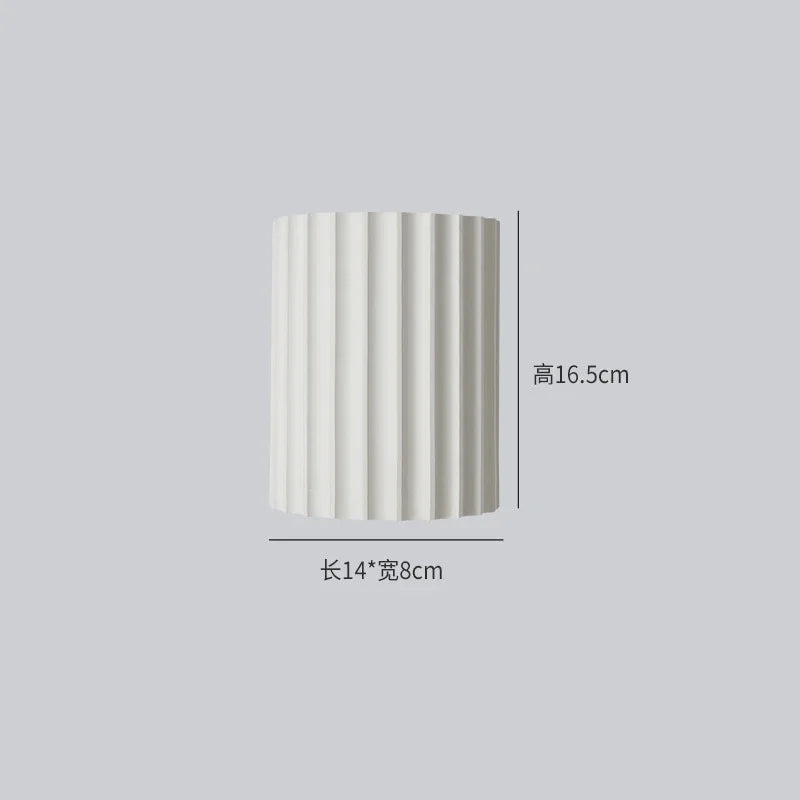 Nordic Resin Sculptural Wall Light Bra Lamp