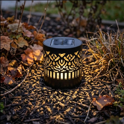 Solar Datura Flower Wall Light - IP65 Outdoor Garden Lantern