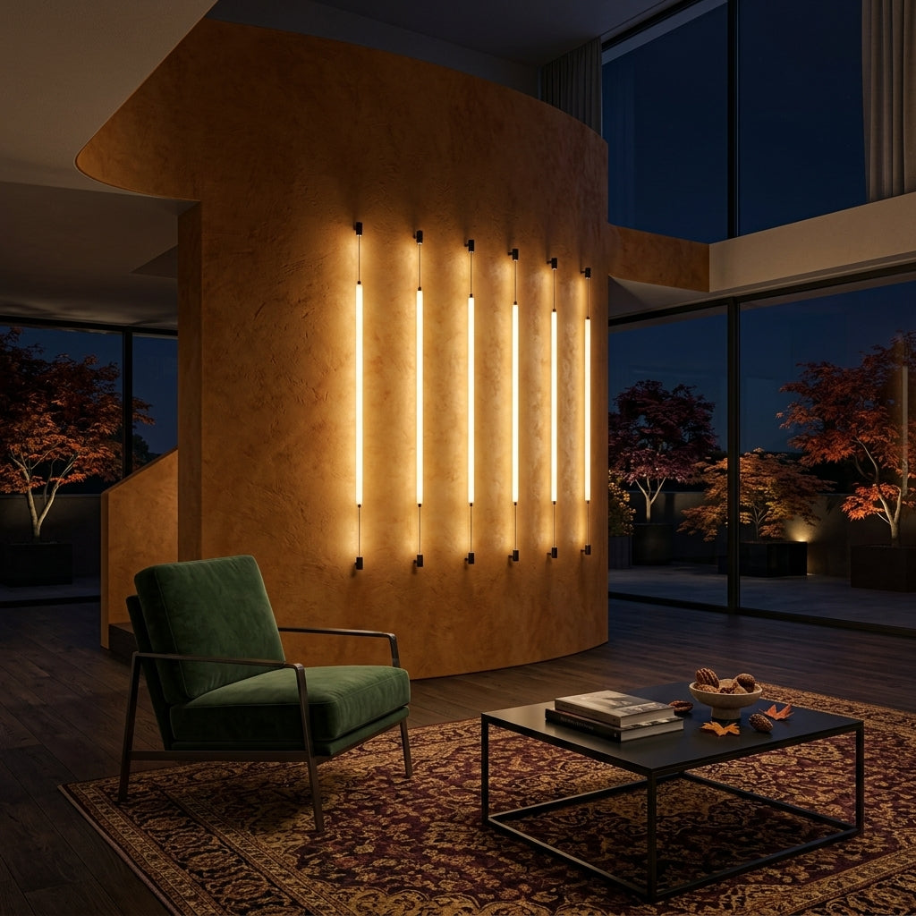 Modern Silicone Floor Lamp - LED Corner Standing Light for Living Room & Bedroom