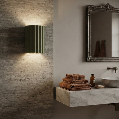 Nordic Resin Sculptural Wall Light Bra Lamp