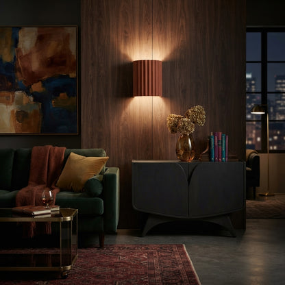 Nordic Resin Sculptural Wall Light Bra Lamp