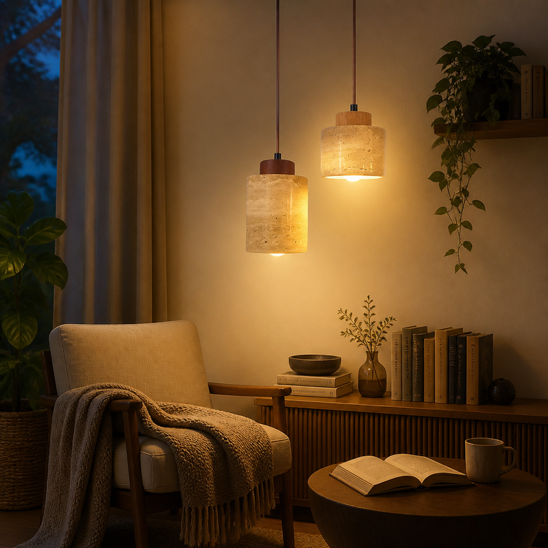 Japanese Wabi-Sabi Chandelier