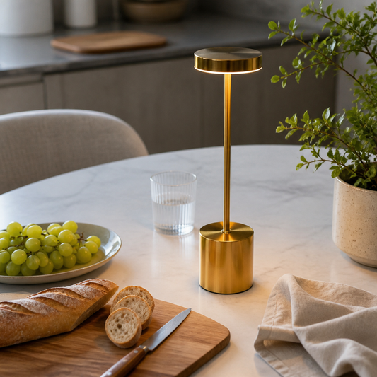 Dimmable Touch Desk Lamp - Warm White LED Study Light for Home Office & Bedside