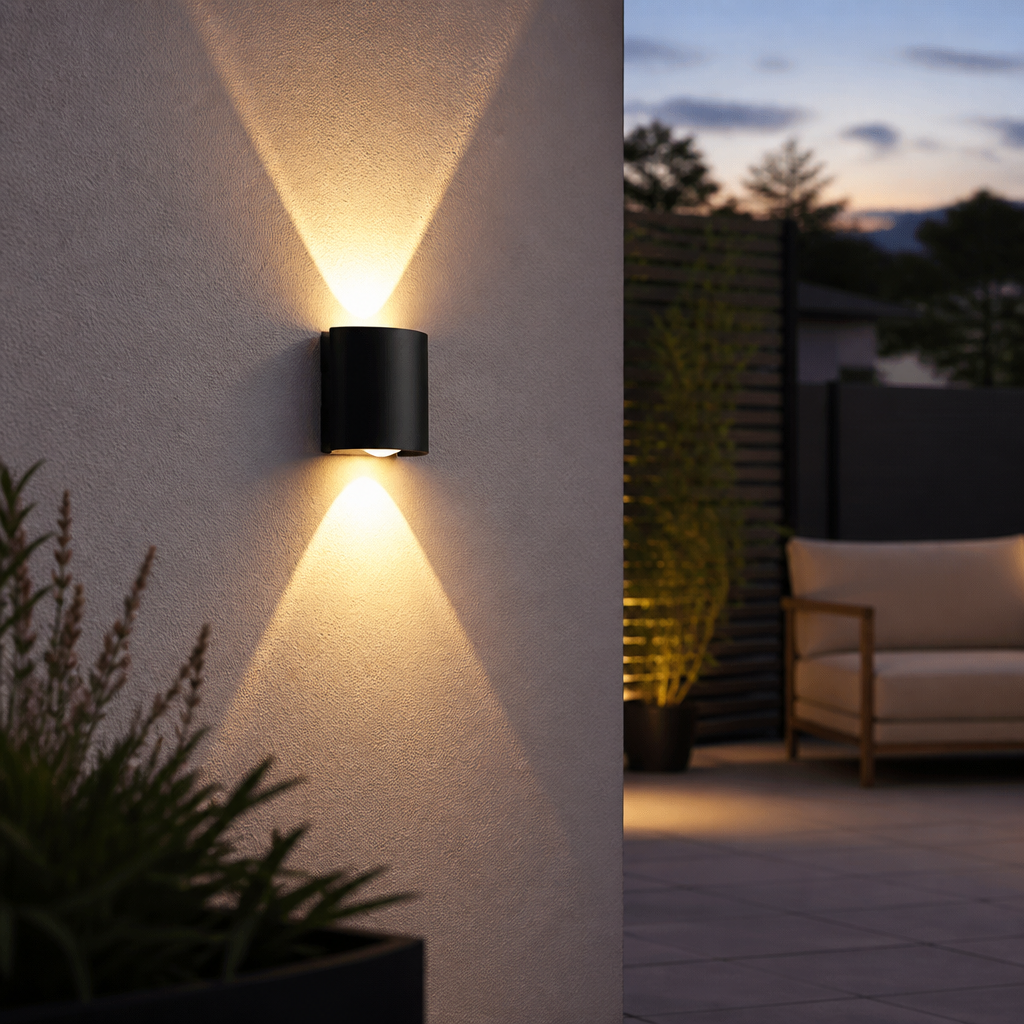 Up & Down LED Wall Light - IP65 Aluminium Indoor & Outdoor Sconce