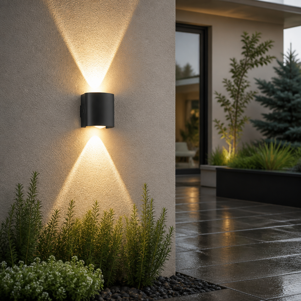 Up & Down LED Wall Light - IP65 Aluminium Indoor & Outdoor Sconce