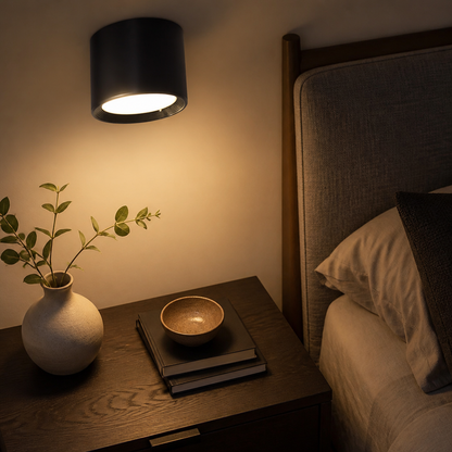 Surface Mounted LED Downlight - Dimmable Aluminum Ceiling Spot Light for Kitchen & Hall
