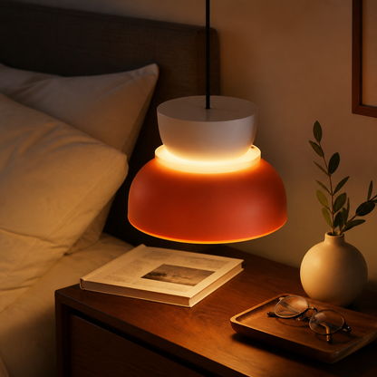 Macaron Modern Pendant Light - Colorful Dome Shade for Kitchen Island, Dining & Bedside