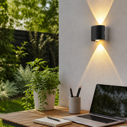 Up & Down LED Wall Light - IP65 Aluminium Indoor & Outdoor Sconce