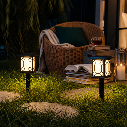Solar Pathway Light - 5W IP65 Waterproof Garden Stake Light