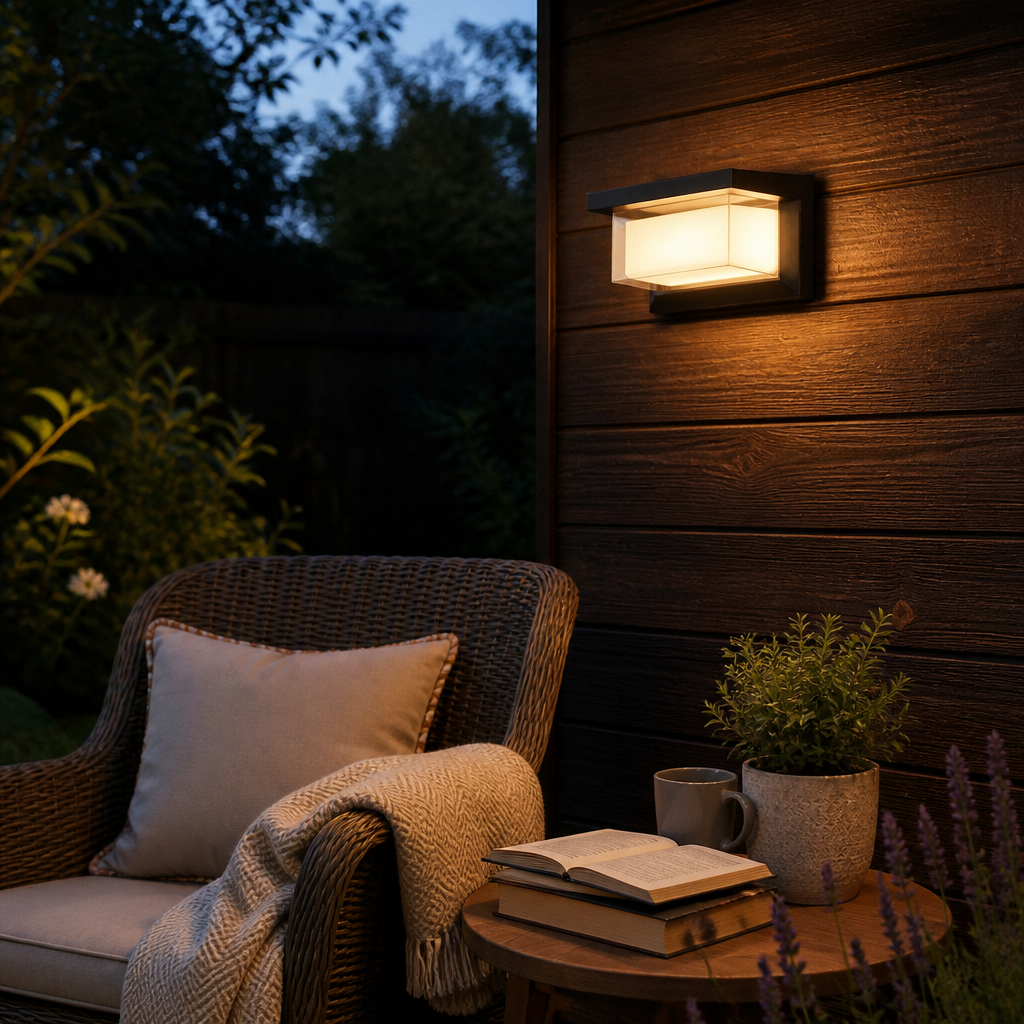 Outdoor LED Wall Light - IP65 Waterproof 18W/30W Aluminum Porch Light for Patio & Garage
