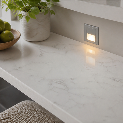 Motion Sensor Night Light - Recessed LED Wall Light 4 Pack for Nursery, Hallway & Stairs