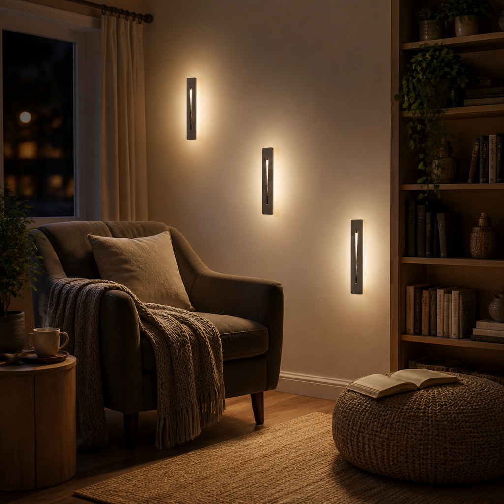 Recessed LED Wall Light - 3W Flush Mounted Step Light for Hallway, Stairs & Bedroom