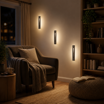 Recessed LED Wall Light - 3W Flush Mounted Step Light for Hallway, Stairs & Bedroom