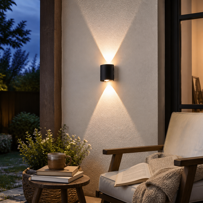 Up & Down LED Wall Light - IP65 Aluminium Indoor & Outdoor Sconce